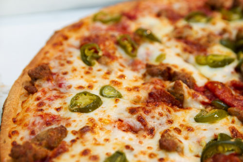 Pepperoni Jalapenos Pizza