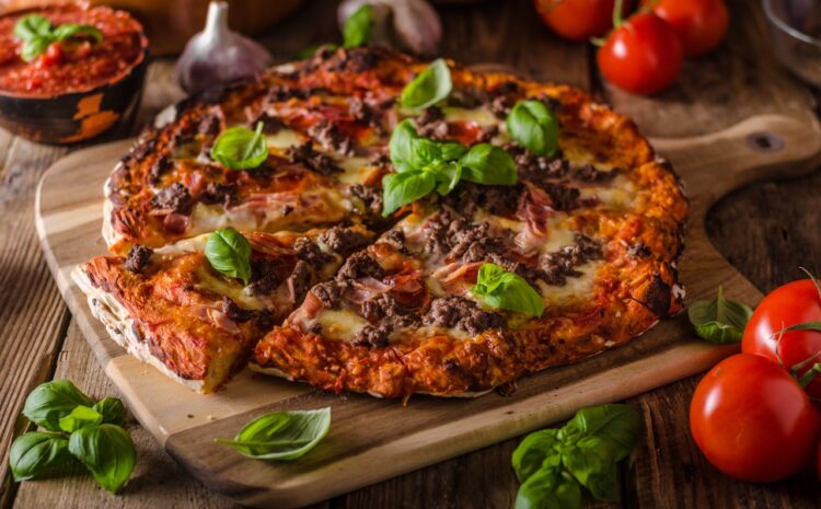 Spicy Mince Pizza